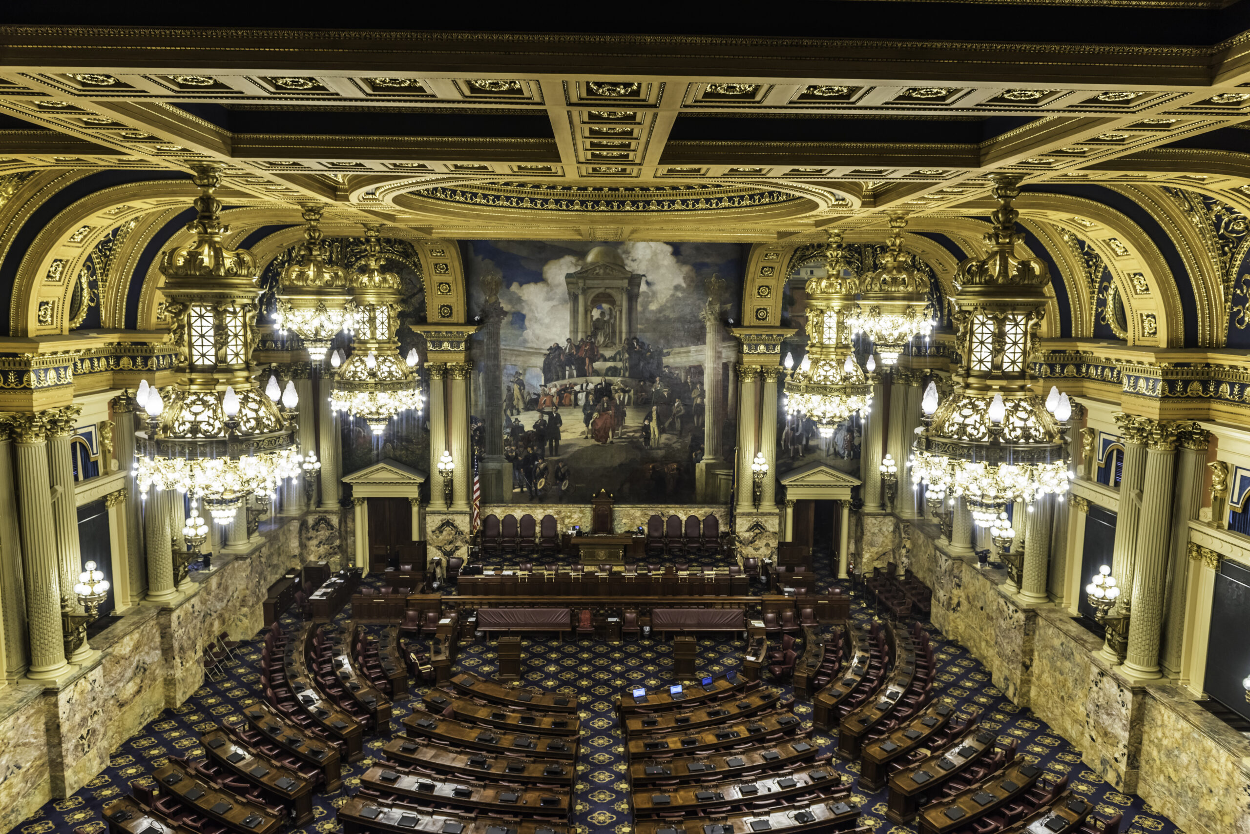 Pennsylvania State House of Representatives Chamber