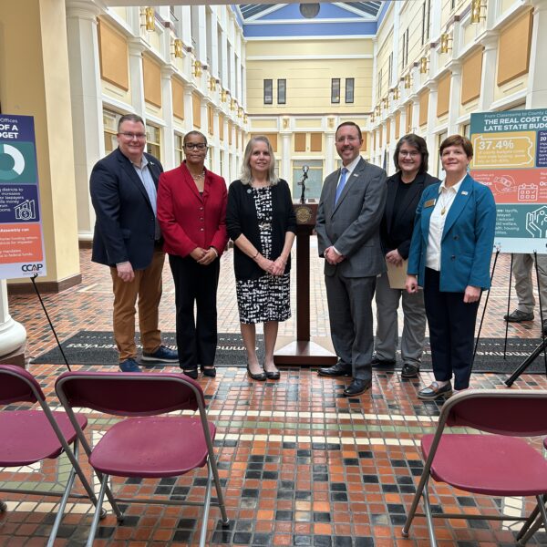 PSBA and CCAP Urge Swift Action Following Joint Press Conference on State Budget Impasse