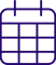 Calendar icon in purple